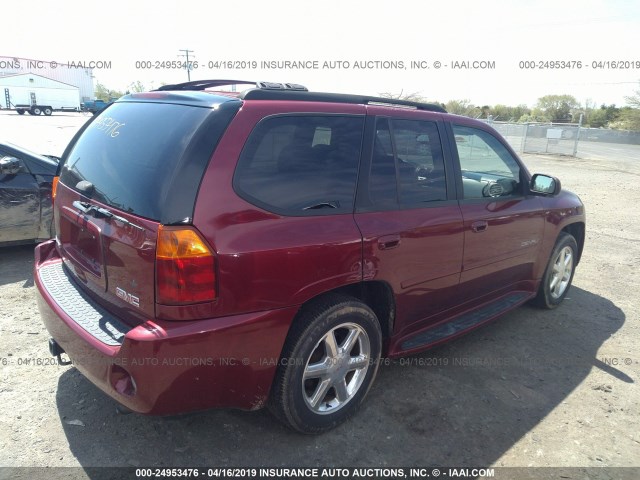 1GKET63M262325670 - 2006 GMC ENVOY DENALI MAROON photo 4