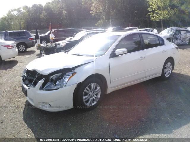 1N4AL2AP1BN499129 - 2011 NISSAN ALTIMA WHITE photo 2