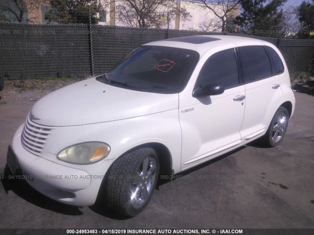 3C8FY78G53T639333 - 2003 CHRYSLER PT CRUISER GT WHITE photo 2