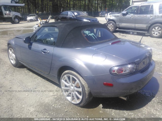 JM1NC25F560113019 - 2006 MAZDA MX-5 MIATA BLUE photo 3