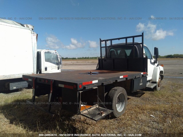 1GBE5C1215F517325 - 2005 CHEVROLET C5500 C5C042 WHITE photo 4