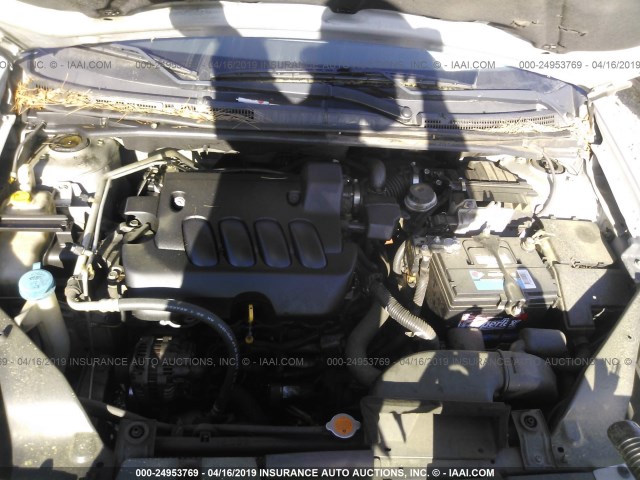 3N1AB6AP6CL656579 - 2012 NISSAN SENTRA 2.0/2.0S/SR/2.0SL SILVER photo 10