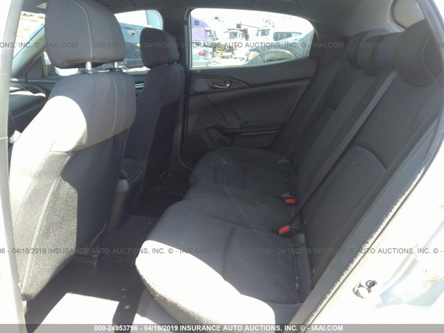 SHHFK7H49HU218194 - 2017 HONDA CIVIC SPORT Argent photo 8