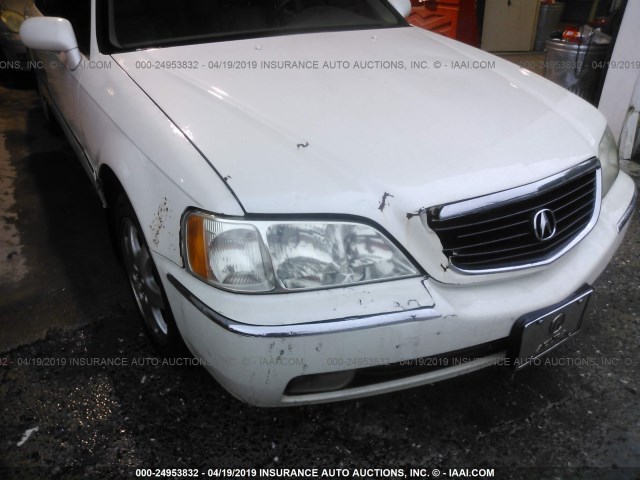 JH4KA96572C004964 - 2002 ACURA 3.5RL WHITE photo 6