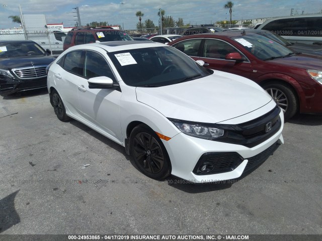 SHHFK7H58HU417536 - 2017 HONDA CIVIC WHITE photo 1