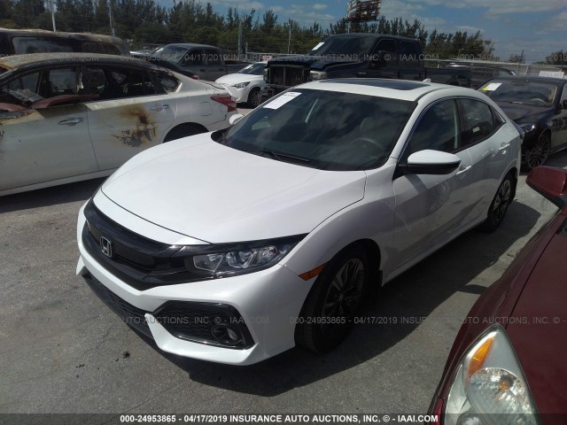 SHHFK7H58HU417536 - 2017 HONDA CIVIC WHITE photo 2