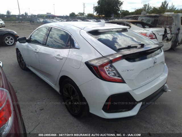 SHHFK7H58HU417536 - 2017 HONDA CIVIC WHITE photo 3