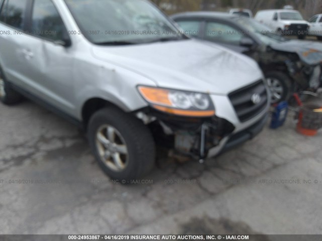 5NMSG73D18H202742 - 2008 HYUNDAI SANTA FE GLS GRAY photo 6