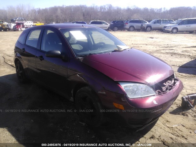 1FAFP37N86W158154 - 2006 FORD FOCUS ZX5 MAROON photo 1