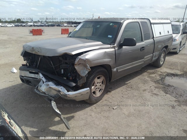 1GCEC19X47Z108422 - 2007 CHEVROLET SILVERADO C1500 CLASSIC GRAY photo 2