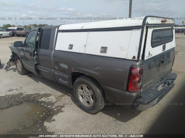 1GCEC19X47Z108422 - 2007 CHEVROLET SILVERADO C1500 CLASSIC GRAY photo 3