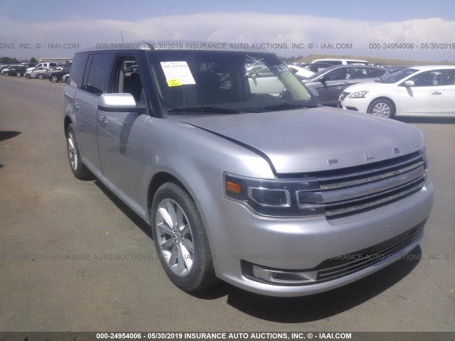 2FMHK6D85JBA01107 - 2018 FORD FLEX SILVER photo 1