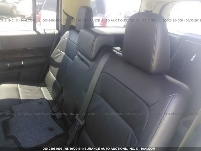 2FMHK6D85JBA01107 - 2018 FORD FLEX SILVER photo 8