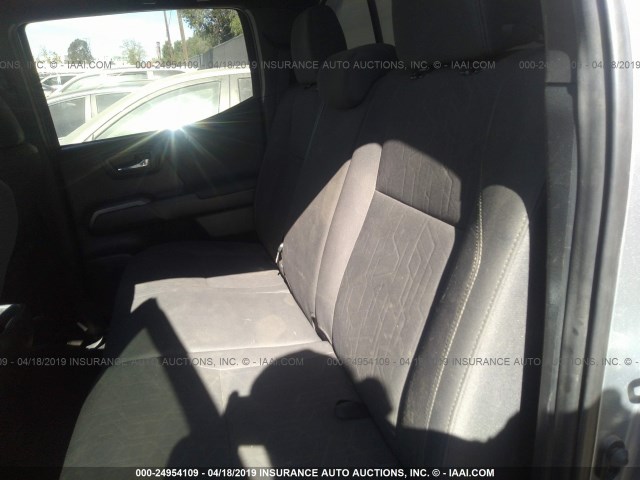 3TMCZ5AN0HM076627 - 2017 TOYOTA TACOMA DBL CAB/SR/TRDSPT/OR/PRO ნაცრისფერი ფოტო 8