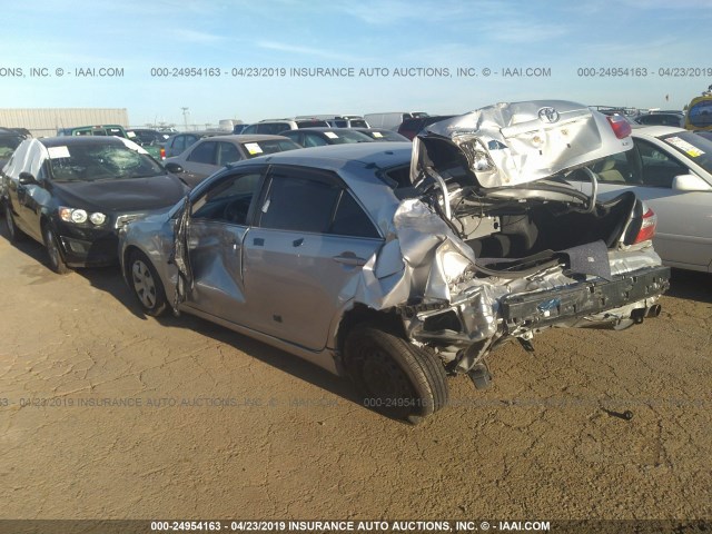 JTNBE46K373046730 - 2007 TOYOTA CAMRY NEW GENERAT CE/LE/XLE/SE SILVER photo 3