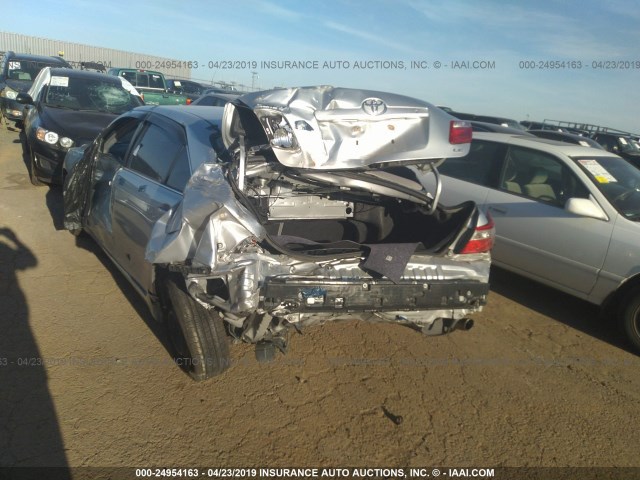 JTNBE46K373046730 - 2007 TOYOTA CAMRY NEW GENERAT CE/LE/XLE/SE SILVER photo 6