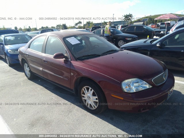 1MEFM55S25A617020 - 2005 MERCURY SABLE LS PREMIUM RED photo 1