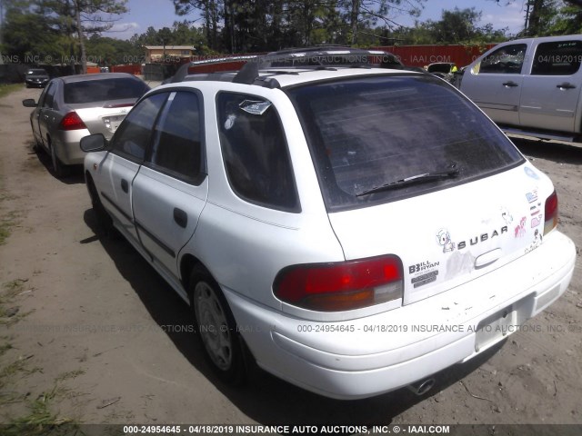 JF1GF4359YH804697 - 2000 SUBARU IMPREZA L WHITE photo 3