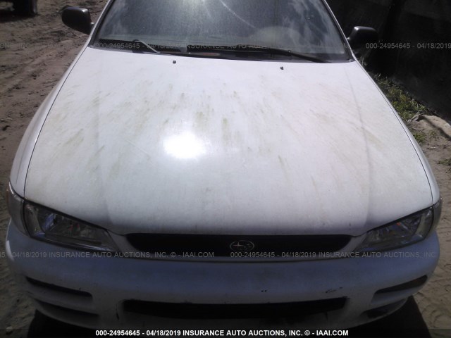 JF1GF4359YH804697 - 2000 SUBARU IMPREZA L WHITE photo 6