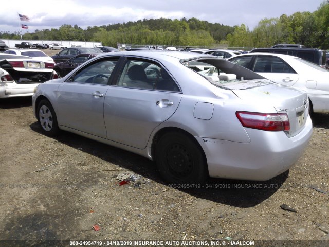 4T1BE46K27U609714 - 2007 TOYOTA CAMRY NEW GENERAT CE/LE/XLE/SE SILVER photo 3