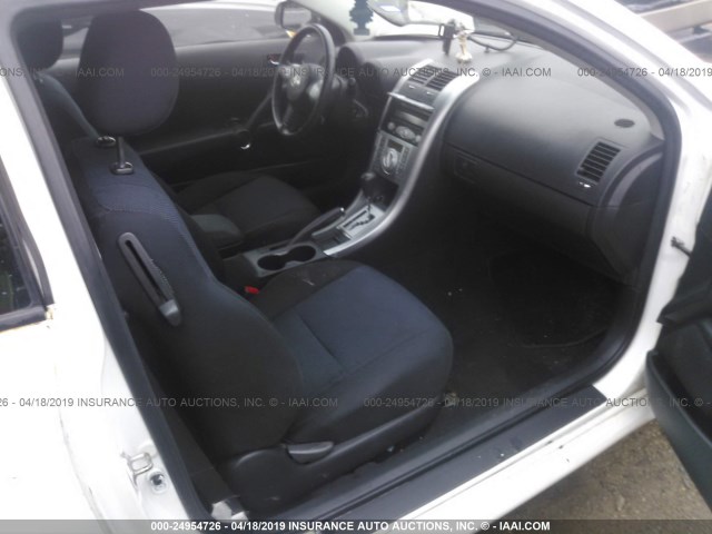 JTKDE177760111870 - 2006 TOYOTA SCION TC თეთრი ფოტო 5