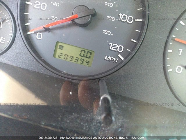 JF1SF65681H736989 - 2001 SUBARU FORESTER S Gümüş foto 7