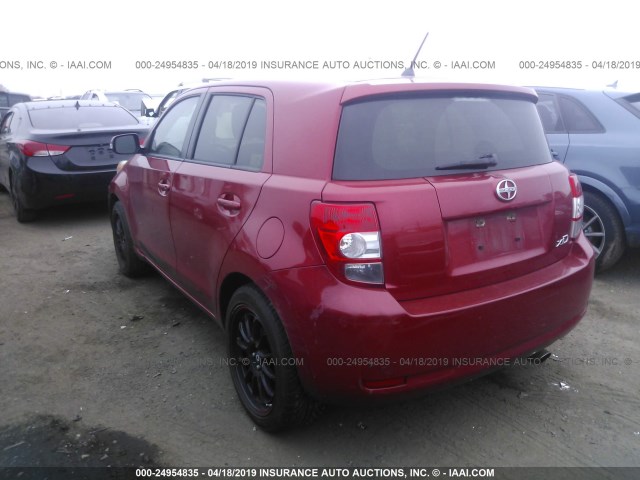 JTKKU10498J026195 - 2008 TOYOTA SCION XD RED photo 3