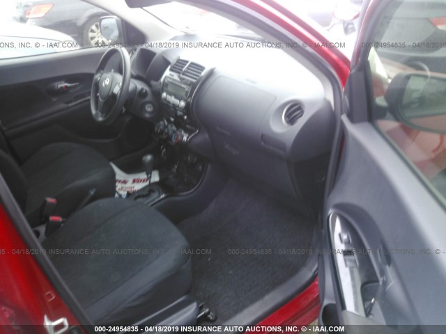 JTKKU10498J026195 - 2008 TOYOTA SCION XD RED photo 5