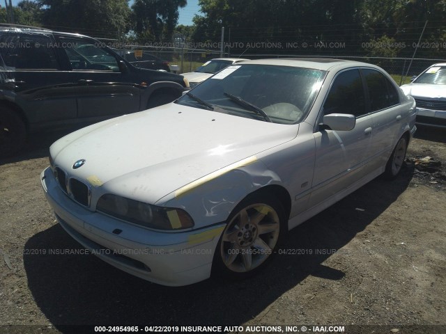 WBADT43423GY99872 - 2003 BMW 525 I AUTOMATIC WHITE photo 2