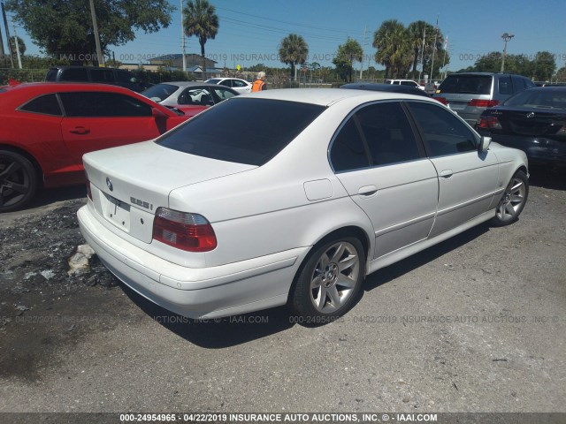 WBADT43423GY99872 - 2003 BMW 525 I AUTOMATIC 白色 照片 4
