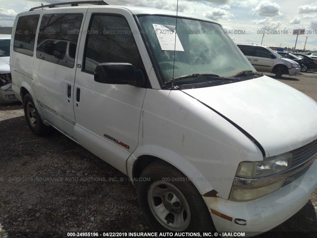 1GNEL19X52B118899 - 2002 CHEVROLET ASTRO WHITE photo 1