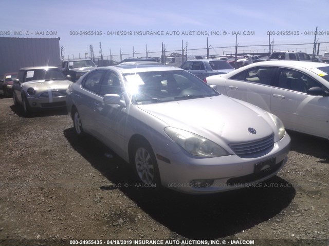 JTHBF30G320042217 - 2002 LEXUS ES 300 SILVER photo 1