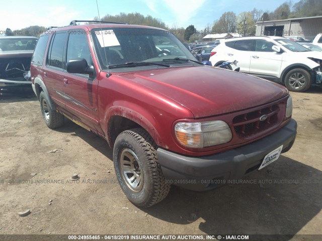 1FMZU72X0YUB66128 - 2000 FORD EXPLORER XLS RED photo 1