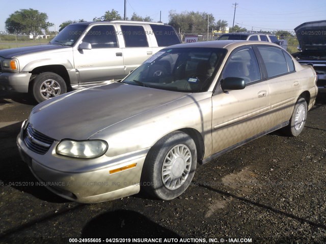 1G1ND52F04M555109 - 2004 CHEVROLET CLASSIC GOLD photo 2