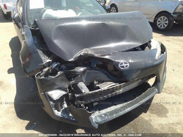 JF1ZNAA12D2731776 - 2013 TOYOTA SCION FR-S BLACK photo 6