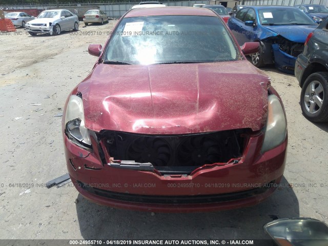 1N4AL21E39C106994 - 2009 NISSAN ALTIMA 2.5/2.5S RED photo 6