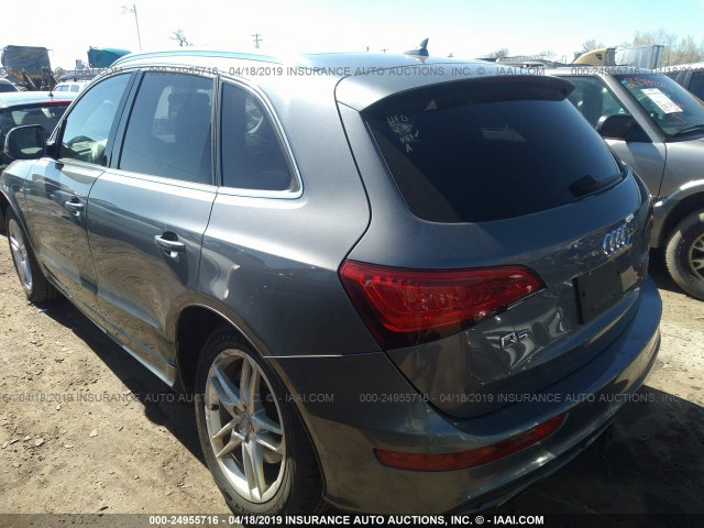 WA1DGAFP8DA032650 - 2013 AUDI Q5 PREMIUM PLUS GRAY photo 3