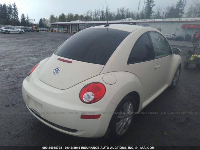 3VWRG31C88M502046 - 2008 VOLKSWAGEN NEW BEETLE S/SE CREAM photo 4