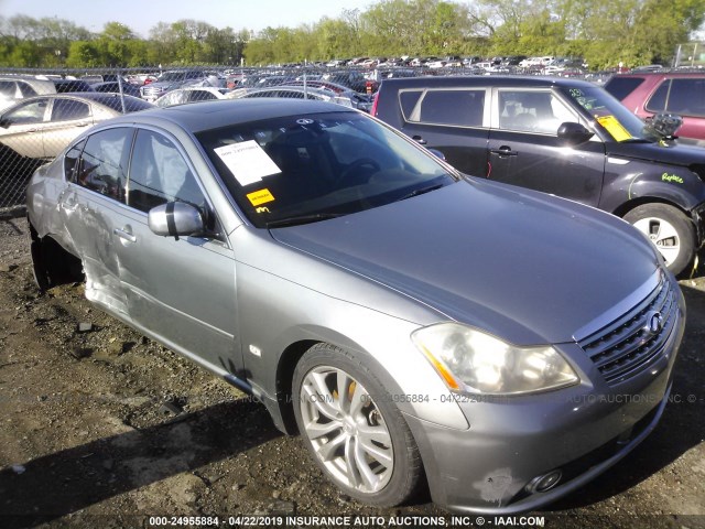 JNKAY01E36M117725 - 2006 INFINITI M35 SPORT GRAY photo 1