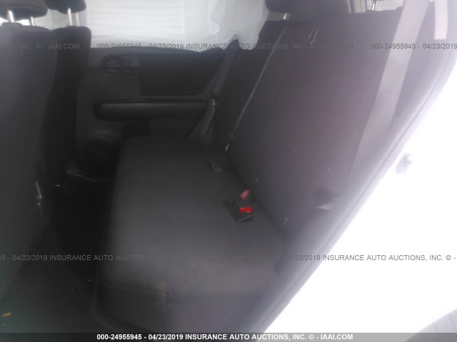 JTLKE50EX81056024 - 2008 TOYOTA SCION XB 白色 照片 8