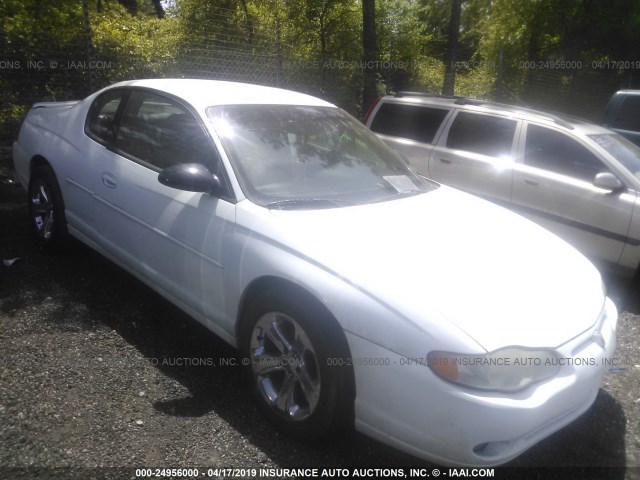2G1WX12K2Y9188377 - 2000 CHEVROLET MONTE CARLO SS თეთრი ფოტო 1