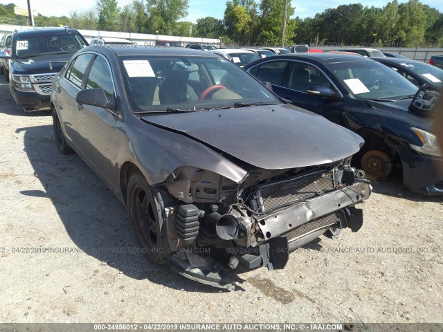 1G1ZB5EB9A4113750 - 2010 CHEVROLET MALIBU LS BEIGE photo 1