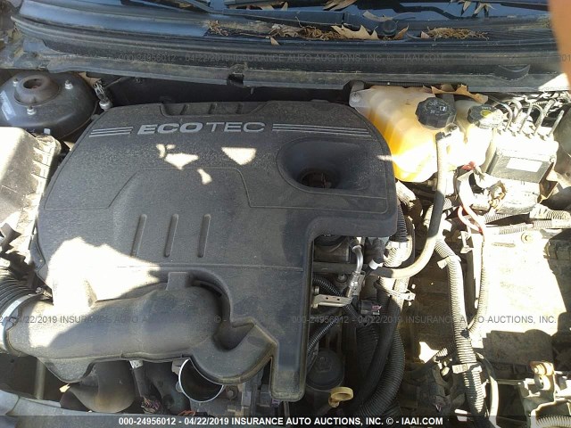 1G1ZB5EB9A4113750 - 2010 CHEVROLET MALIBU LS BEIGE photo 10