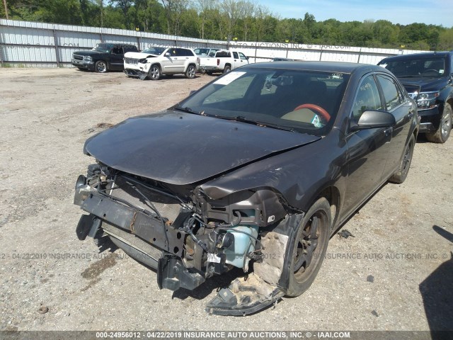 1G1ZB5EB9A4113750 - 2010 CHEVROLET MALIBU LS BEIGE photo 2