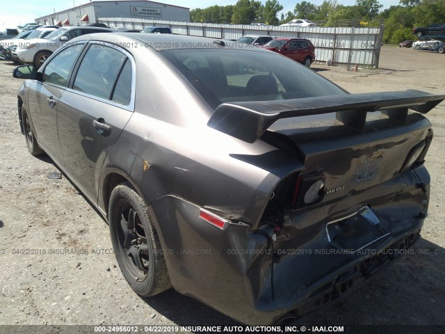 1G1ZB5EB9A4113750 - 2010 CHEVROLET MALIBU LS BEIGE photo 3