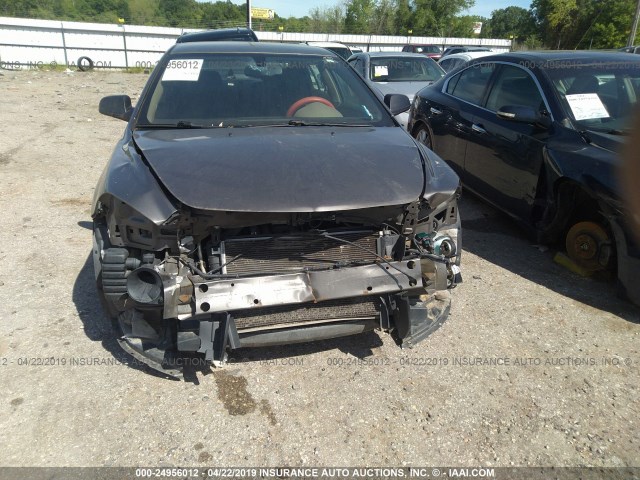 1G1ZB5EB9A4113750 - 2010 CHEVROLET MALIBU LS BEIGE photo 6
