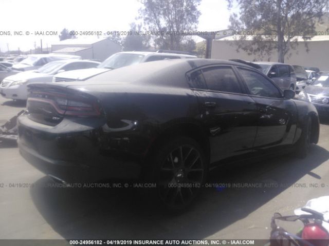 2C3CDXBG2JH200318 - 2018 DODGE CHARGER SXT Black photo 4