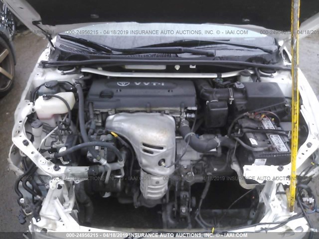 JTKDE177450005360 - 2005 TOYOTA SCION TC WHITE photo 10