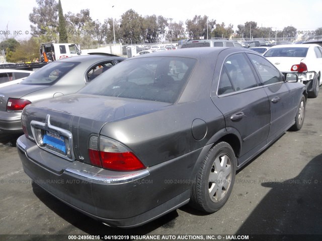 1LNHM86SX4Y673377 - 2004 LINCOLN LS BROWN photo 4