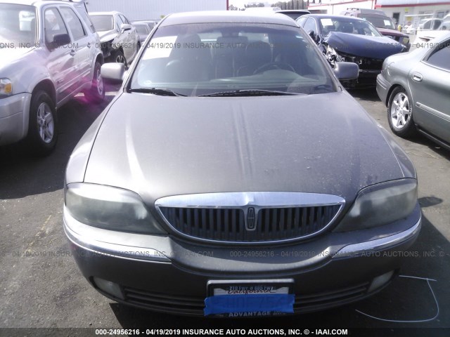 1LNHM86SX4Y673377 - 2004 LINCOLN LS BROWN photo 6